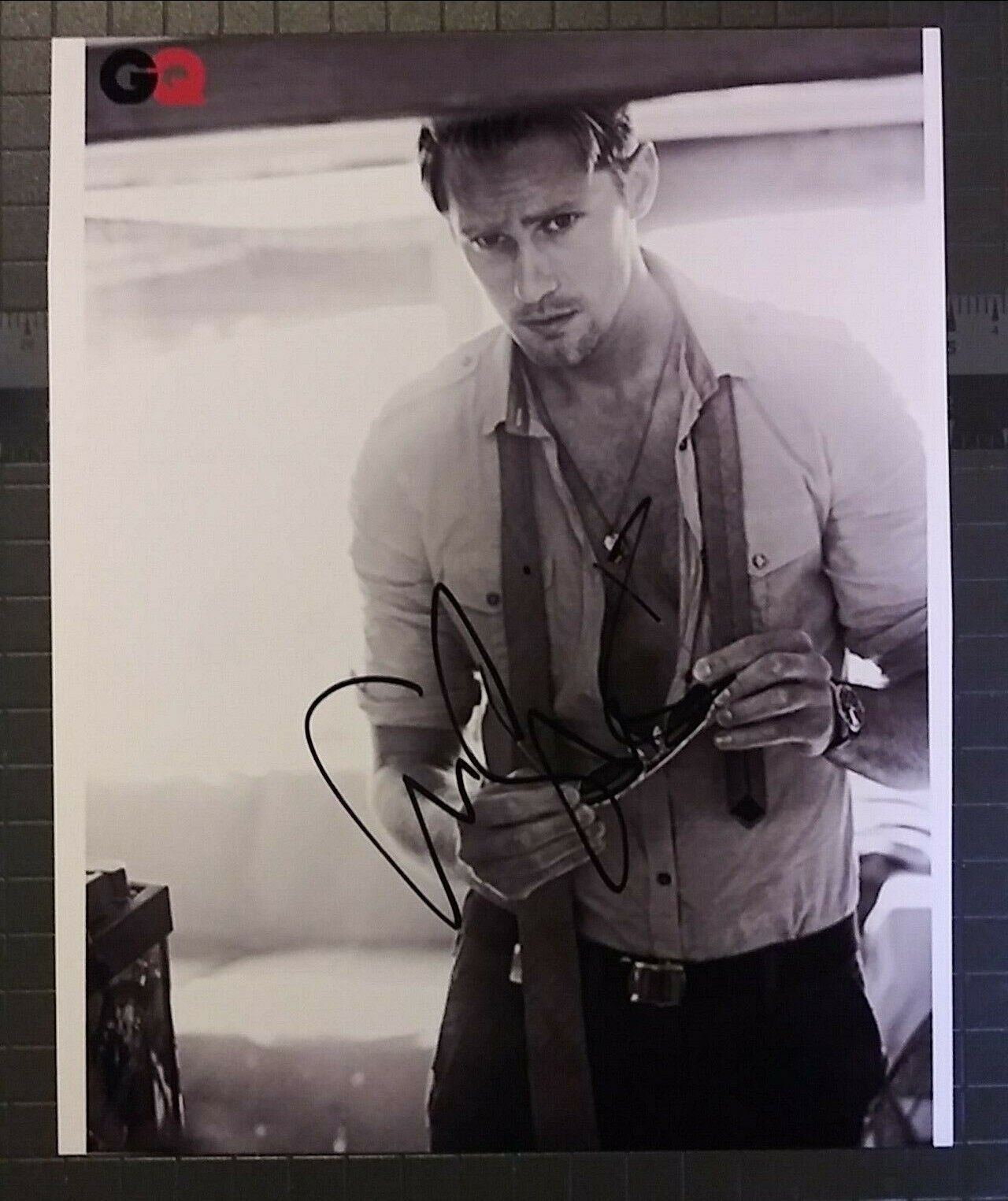 Alexander Skarsgard signed 8x10