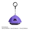 LED Camping Hanging Light Magnetic Rechargeable Tent Light 3 Gear Breathing Lamp