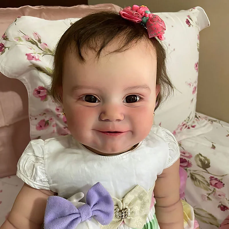 20'' Reborn Doll Shop 18 Chanel Reborn Baby Doll -Realistic and Lifelike with “Heartbeat” and Sound