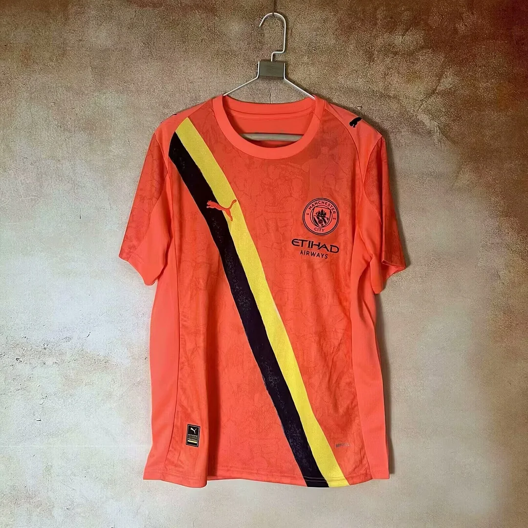 25/26 Manchester City Third Away Football shirt Thai Quality
