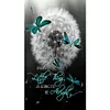 uk.everydayedeals (Limited Stock)Diamond Painting - Full Round - Letter Dandelion
