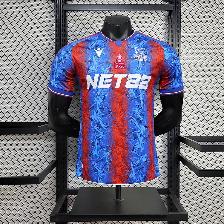 Crystal Palace 24/25 FA Cup Champions Jersey (printed with: FA Cup armband + chest badge) name and number please customize