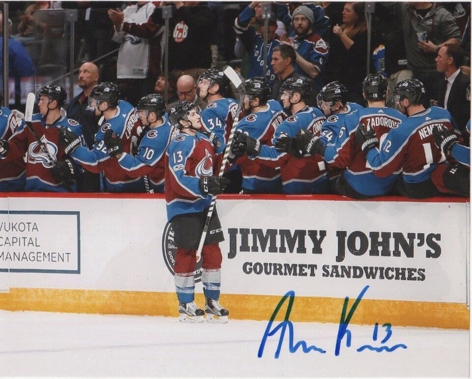 Colorado Avalanche Alexander Alex Kerfoot Autographed Signed 8x10 Photo Poster painting COA #5