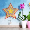 DIY Diamond Painting Double-sided Rotatable Star Hanging Wind Chime Suncatcher Hanging Kit