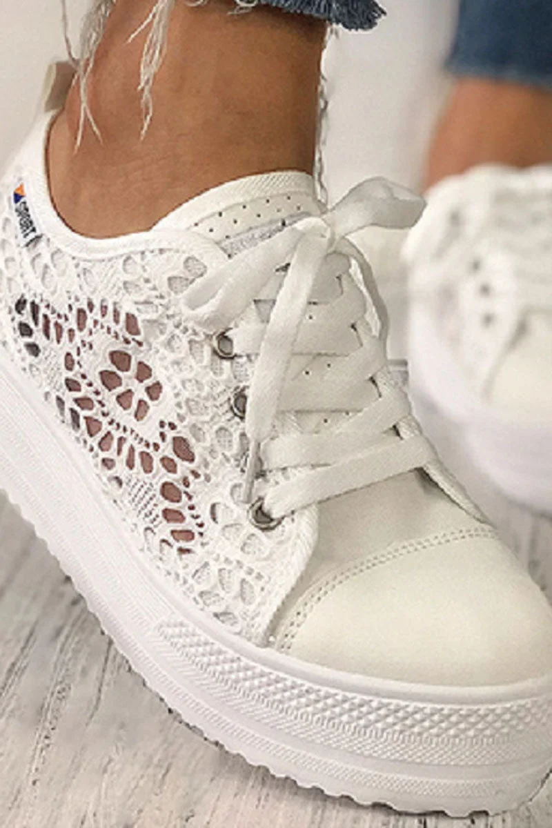 Casual Mesh Breathable Little White Shoe