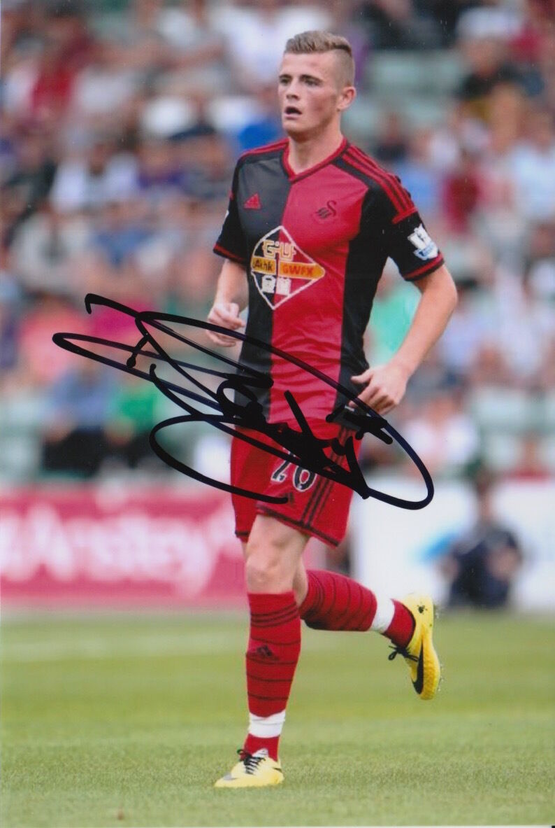 SWANSEA CITY HAND SIGNED RORY DONNELLY 6X4 Photo Poster painting.