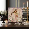 Pearl Painting Kit for Adults Angel Lantern Framed Wall Art