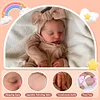 20" Reborn Asleep Baby Girl Simuni Real Lifelike Silicone Vinyl Body Reborn Doll, Looks Really Cute - RBBI-Myrebornbabydoll&reg; Myrebornbabydoll&reg;