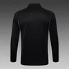 Joyfball 2025/2026 Real Madrid Half-Pull Training Suit Black Football Shirt 1:1 Thai Quality