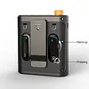 Voice Amplifier with Dual Lavalier Lapel Clip BT Microphone Portable Speaker Megaphone for Streaming Class Speech Meeting Yoga Guides
