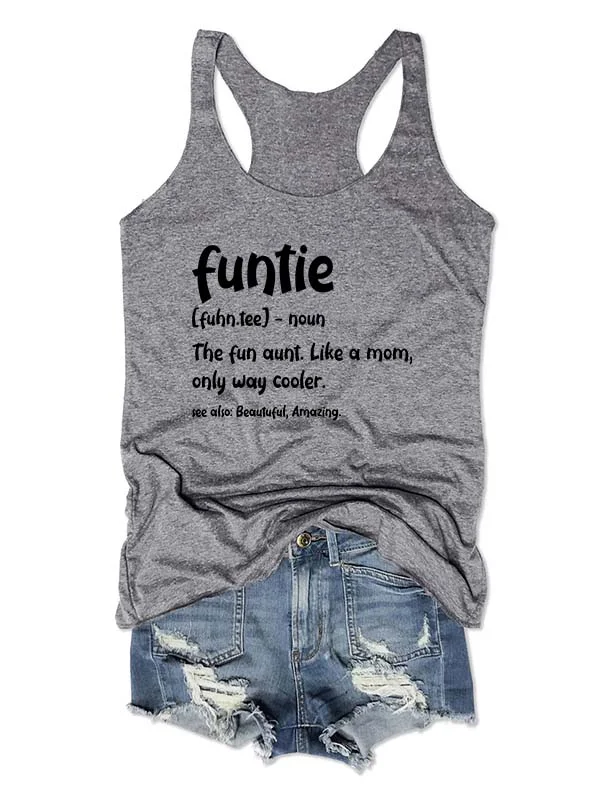 Funtie Aunt Funny Tank