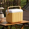 6L Camping Cooler Box Insulated Ice Chest Portable Ice Bucket for Outdoor Use