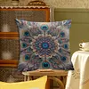 Mandala-11CT Stamped Cross Stitch Pillowcase 45*45cm