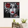Elegante Dame - speziell geformte Diamantmalerei - 40 * 40cm