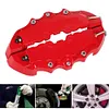 2pcs Car Disc Brake Caliper Cover Modification Brake Caliper Cover (Red L)