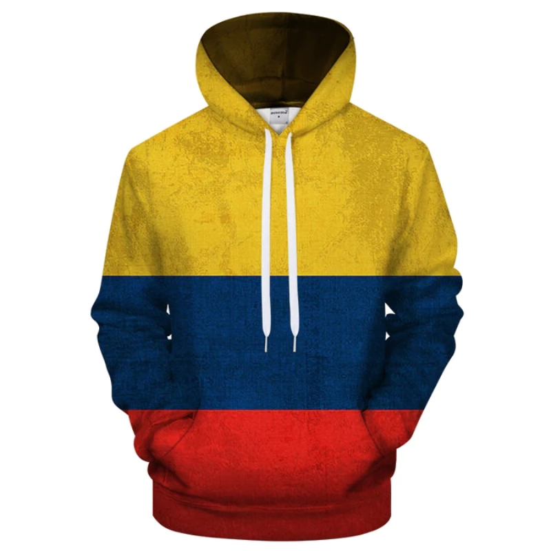 Colombia Flag 3D - Sweatshirt