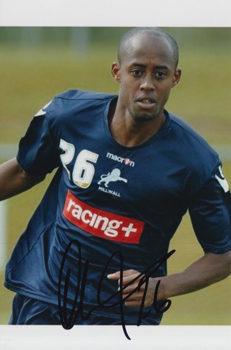 MILLWALL HAND SIGNED NADJIM ABDOU 6X4 Photo Poster painting 7.