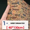 Cork Cloth 40*130cm Decorative Fabric Inlaid Fabric Handmade Leather Goods Diy Material Retro Luggage Table