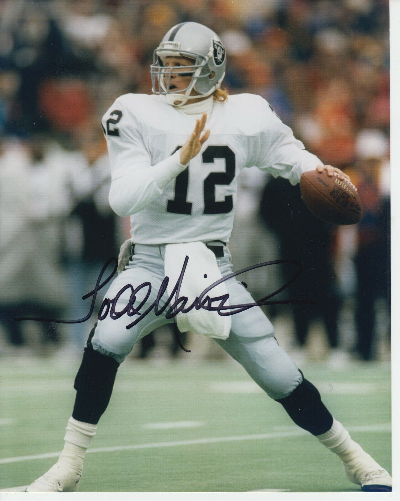 Todd Marinovich 8x10 Signed Photo Poster painting w/ COA Oakland Raiders #3