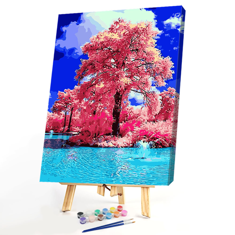 

40*50CM Paint By Numbers-Mangrove Forest, 501 Original