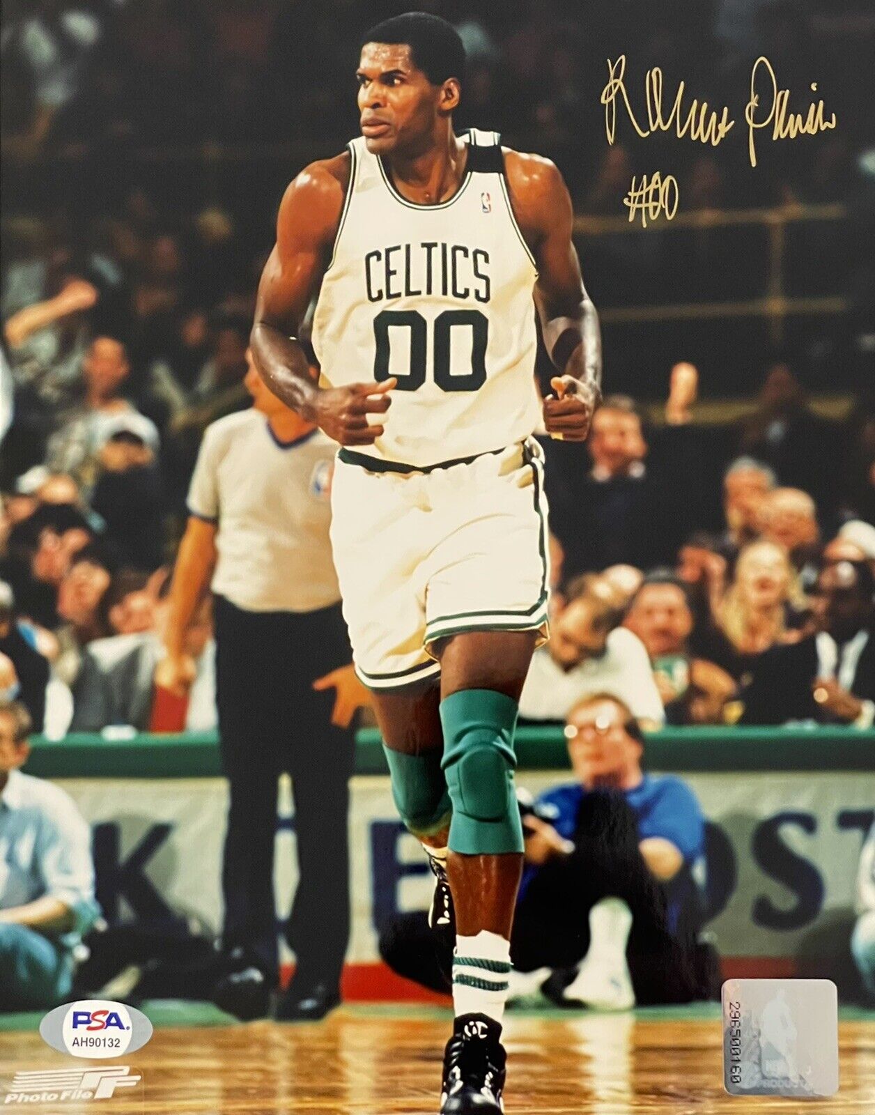 Robert Parish Signed Autographed Boston Celtics 8x10 Photo Poster painting Psa/Dna