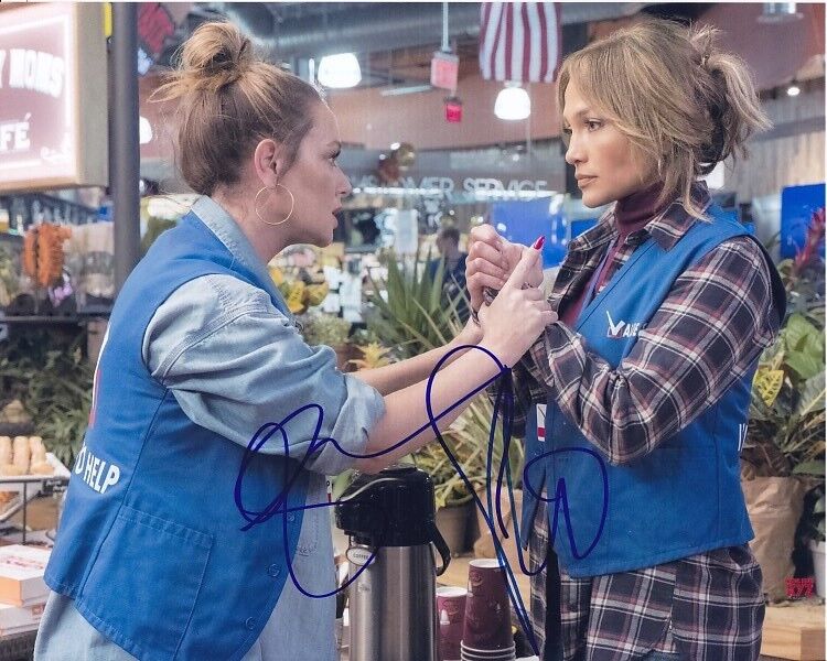 JENNIFER LOPEZ & LEAH REMINI signed autographed SECOND ACT Photo Poster painting