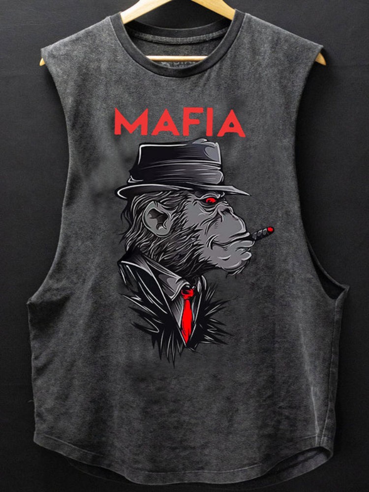 Mafia Scoop Bottom Cotton Tank / Rvogue / Rvogue