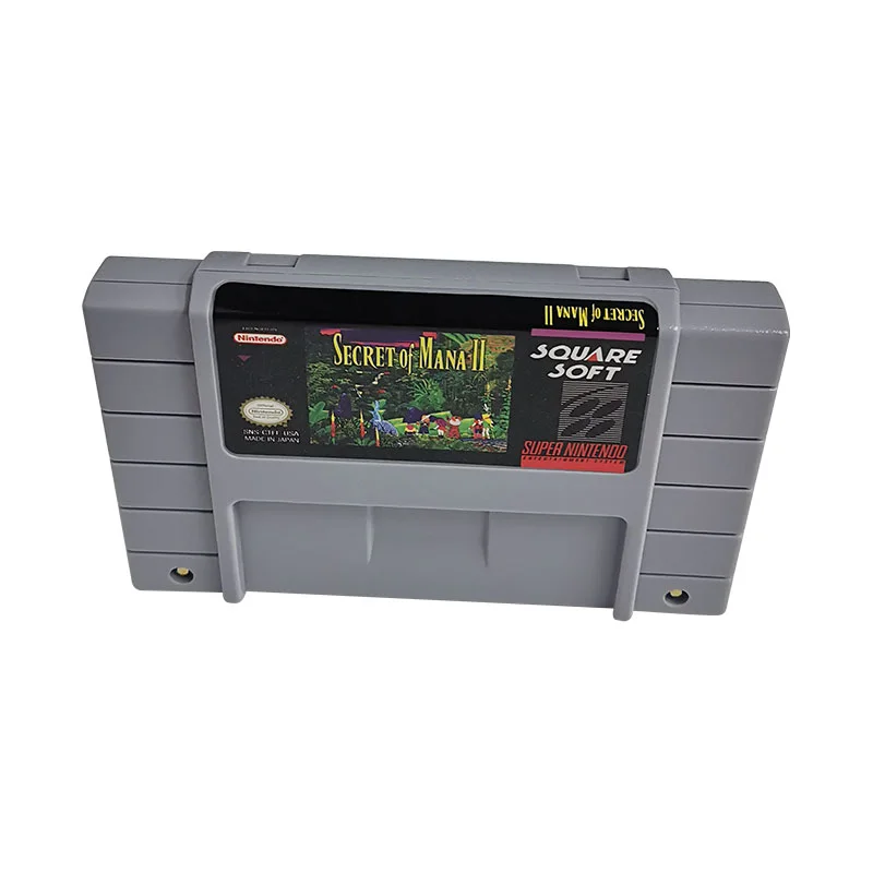Secret of Mana II SNES For Super Nintendo Entertainment System - 16 Bit US Version Game Cartridge