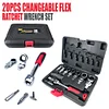 Detachable Ratchet Wrench Kit Wholesale Replaceable Head Box Repair Tools