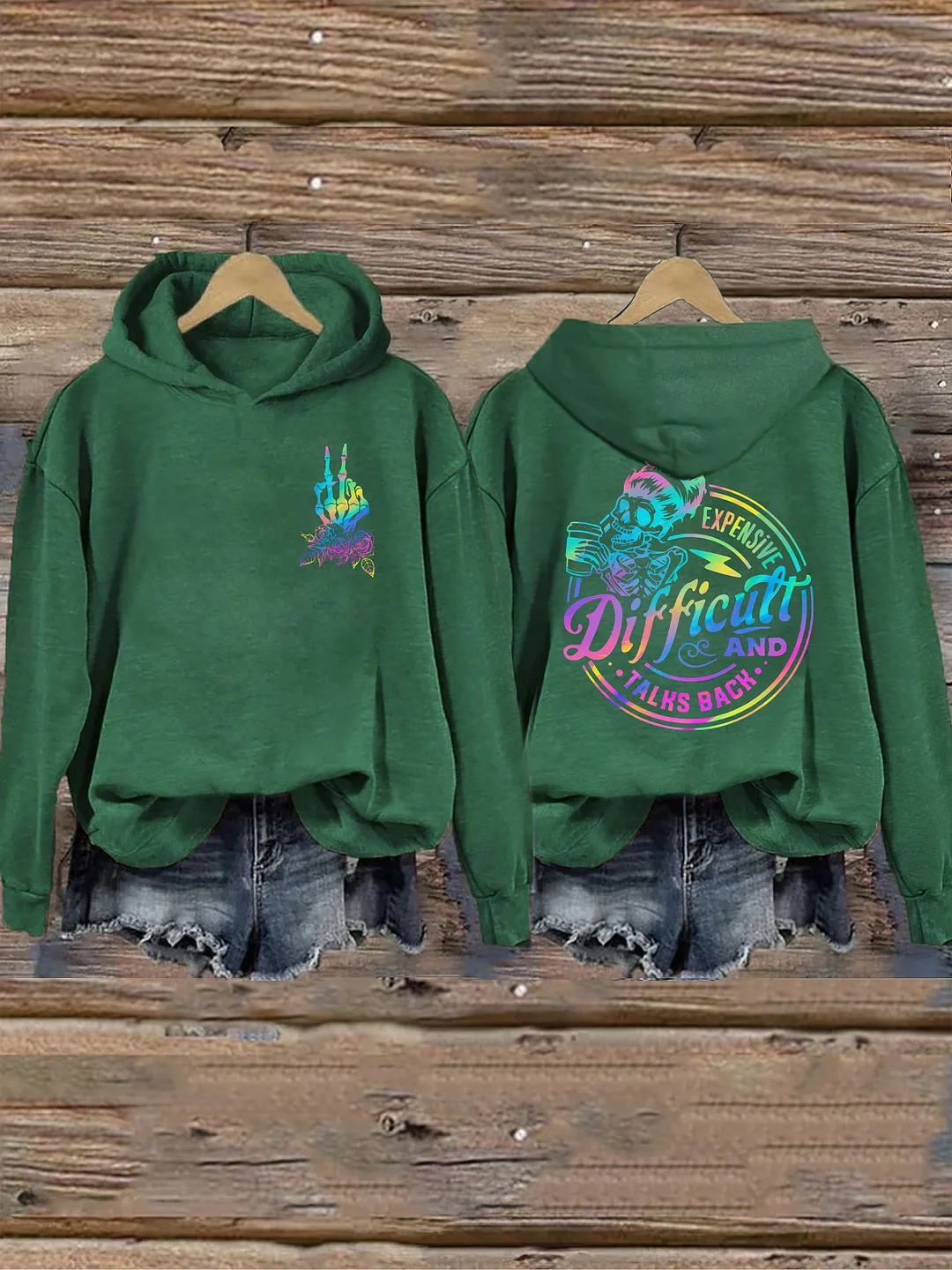 Expensive Difficult And Talks Back Hoodie