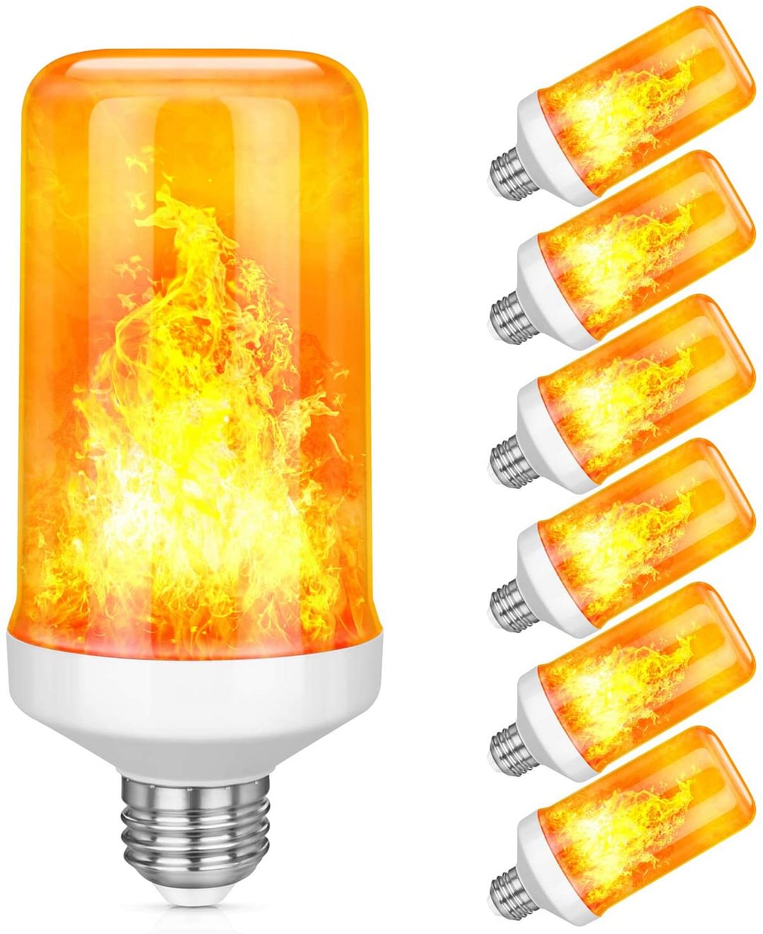 Flaming Light Bulb🔥A bulb that looks like fireE26/E27 Base Flame Bulb with Upside Down Effect