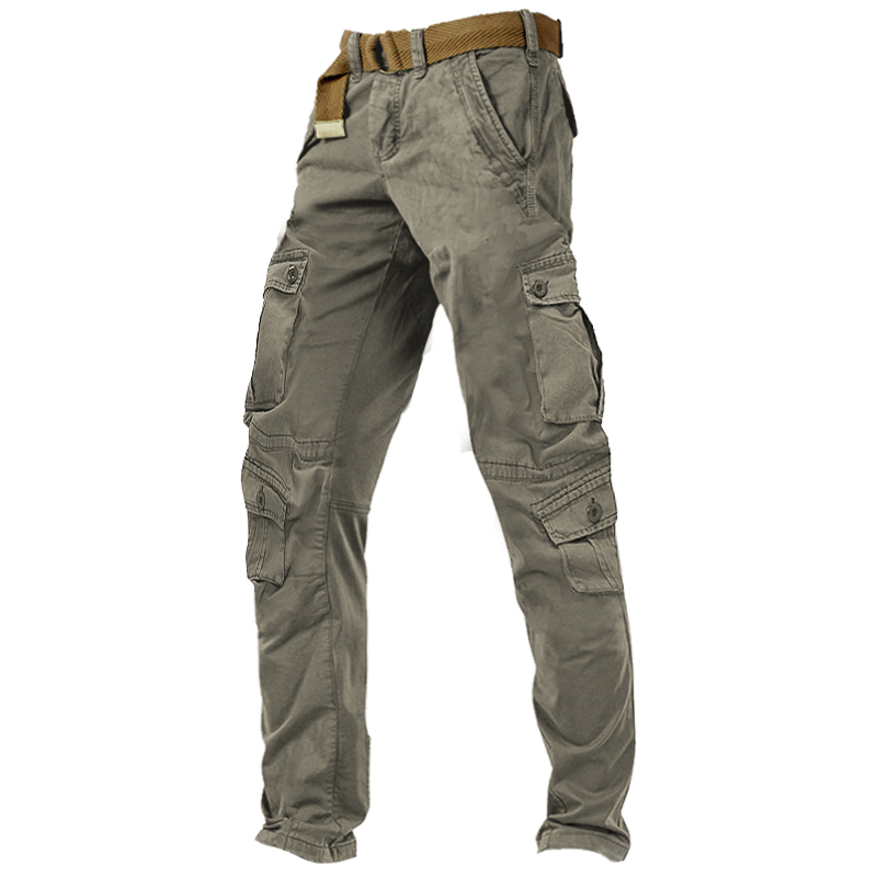 Mens Cotton Cargo Pants 7458