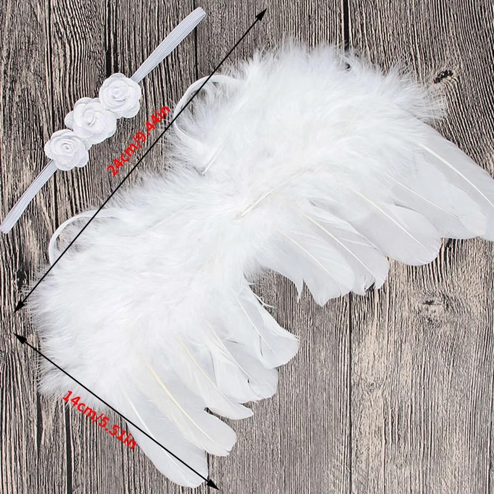 Cute Princess Newborn Photography Props Infant Costume Outfit with Flower Headband Baby Girl Summer Dress