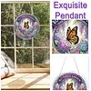 Diamond Painting Single-Sided Acrylic Butterfly Pendant for Home Wall Door and Window Decoration