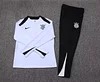 2025/2026 Corinthians Paulista Half-Pull Training Suit White Football Shirt 1:1 Thai Quality Set