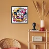 Mickey Mouse De Disney-Complète Rond Diamant Peinture-30X30CM