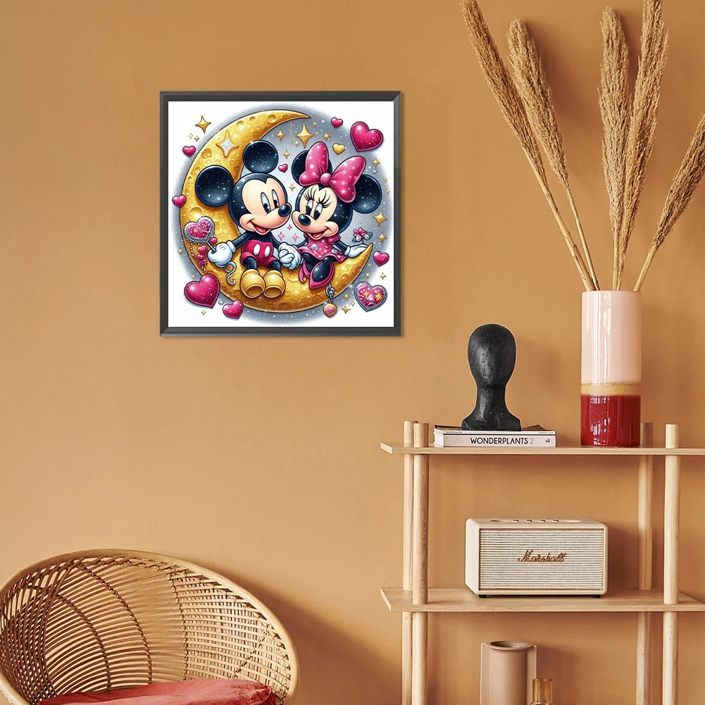 Diamond Painting - Full Round Drill - Mickey Mouse(Canvas|30*30cm)