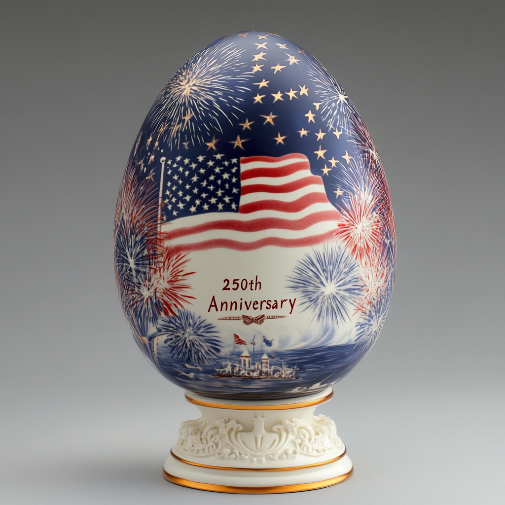 250th Anniversary Easter Egg
