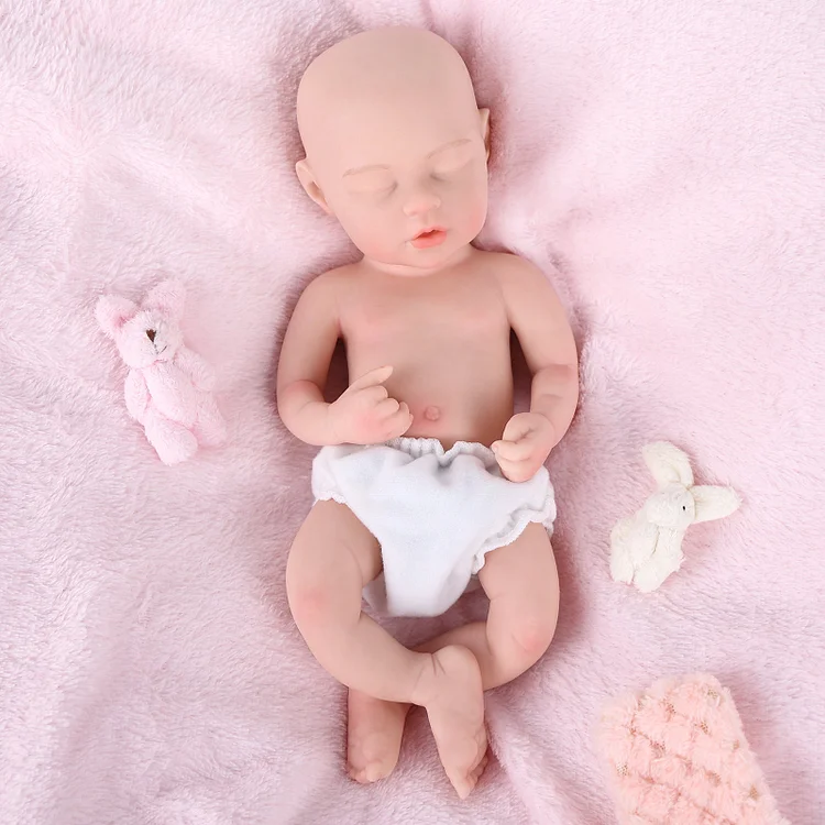 Babeside 12"/16" Full Silicone Sleeping Reborn Baby Boy or Girl Kay