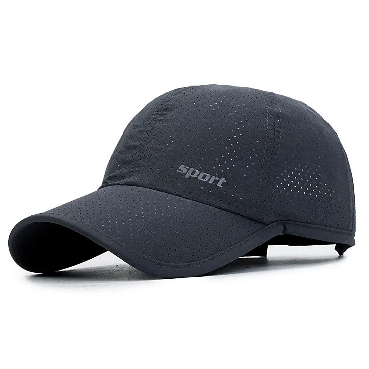 Summer foldable baseball hat Mens and womens outdoor travel sun hat Quick drying sun protection casual sun protection hat