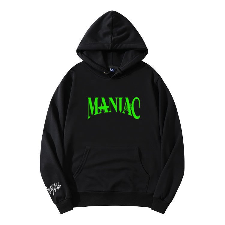 Stray Kids GREEN MANIAC FELIX  AND SEUNGMIN ON STAGE HOODIES