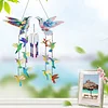 DIY Diamond Painting Double Sided 3D Wind Chime Pendant  Hanging Kit