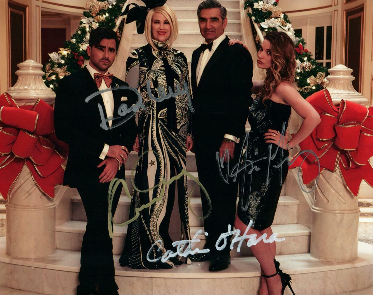 Daniel Levy Catherine O'Hara Levy Murphy signed 8x10 autographed Photo Poster painting + COA