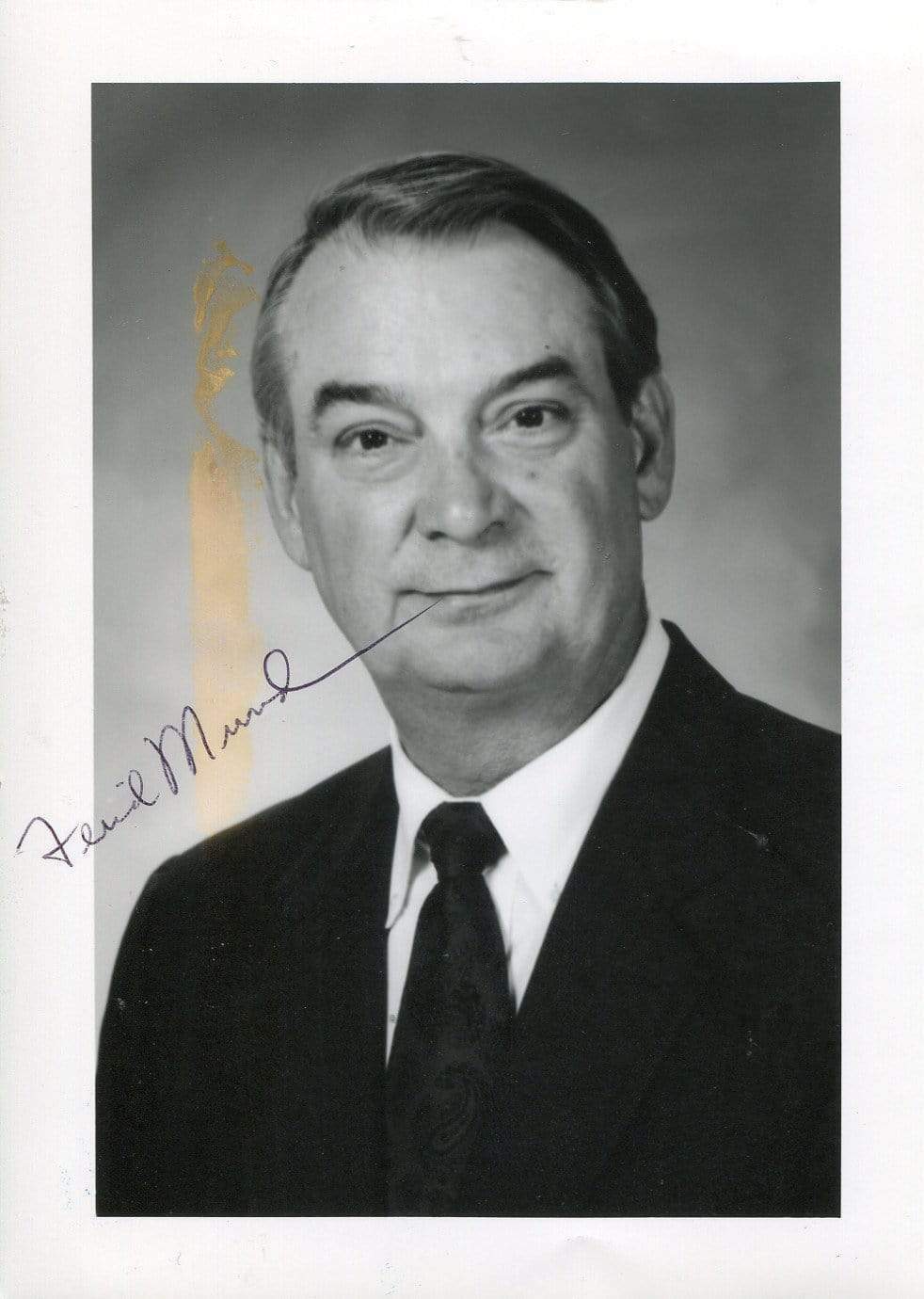 Ferid Murad autograph, NOBEL PRIZE in Medicine, signed Photo Poster paintinggraph
