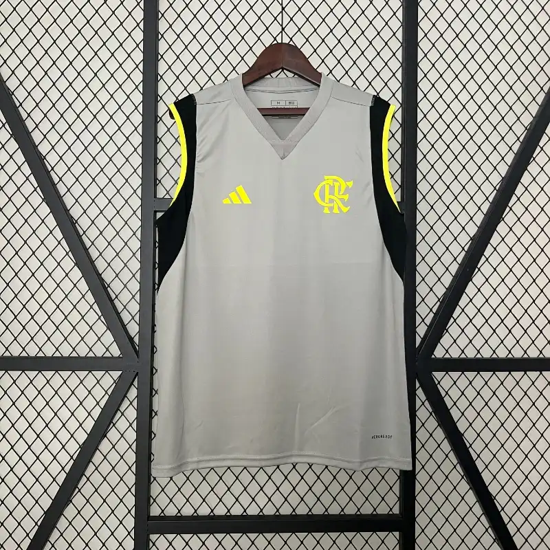 24/25 Flamengo Gray Training Vest
