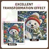 Diamond Painting -DIY Round Drill Christmas Polar Bear(40x40cm)