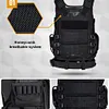 Nylon Molle Vest Adjustable Combat Body Armor Vests Multi-Pocket Hunting Vest