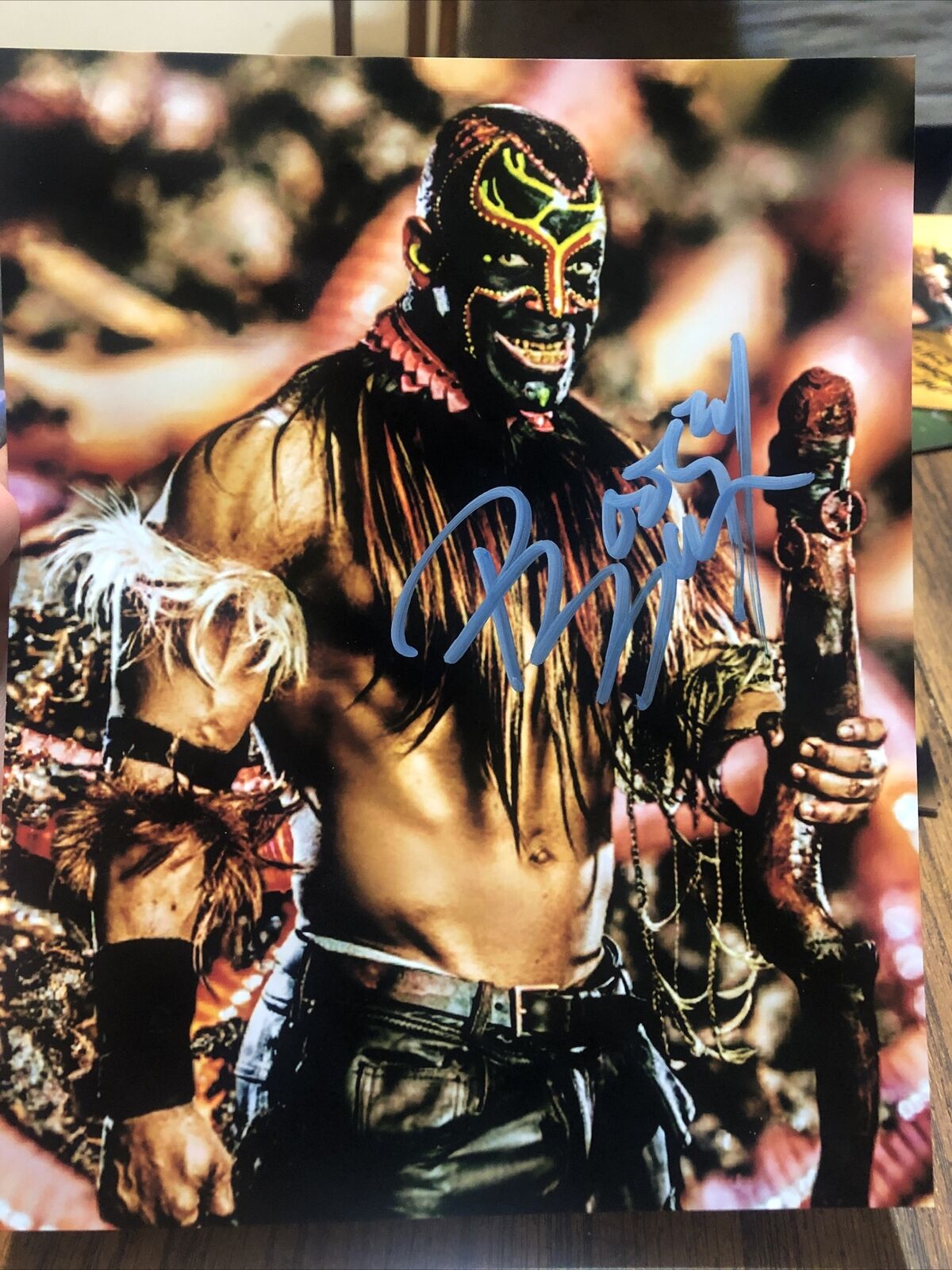 WWE THE BOOGEYMAN AUTOGRAPHED 8X10 Photo Poster painting AUTO AUTOGRAPH SIGNED