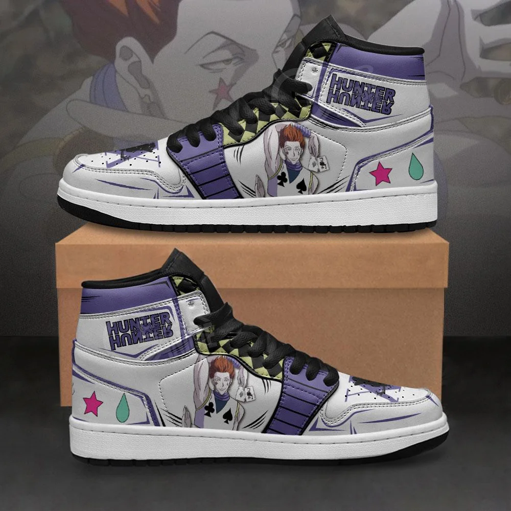 Kingofallstore - Hisoka Sneakers Election Arc Hunter x Hunter Anime Shoes