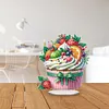 DIY Fruit Cake-Diamond Painting Ornaments（Single-Sided）